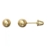 Brinco Bola 4mm Em