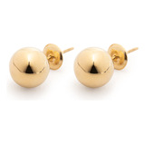 Brinco Bola 7mm Ouro