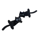 Brinco Cat Gatinho Gato Preto Branco 3d Tridimensional Pet