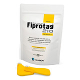 Brinco Fiprotag 210 Com 20 Un Bovino Amarelo Clarion