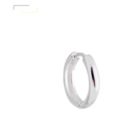 Brinco Masculino Argola 11 Mm De Prata 925 1 Peça