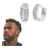 Brinco Oremte Neymar Cravejado De Prata 925