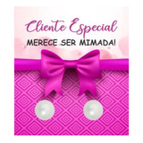 Brinde Dia Das Maes Para Clientes 50 Pares Brinco Tag