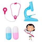 Brinquedo 12 Peças Doutor Ortodontia Kit Completo Imaginação Infantil Faz De Conta