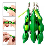 Brinquedo 2 Ervilhas Anti Stress Fidget Toy Pop It Chaveiro