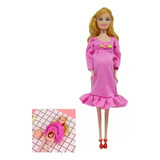 Brinquedo Aleatório De Boneca Barbie Grávida