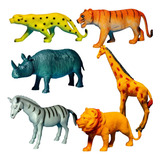 Brinquedo Animais Selva Borracha Safari Rei Leão