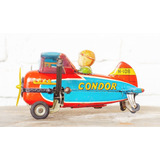 Brinquedo Antigo Avião Condor Japonês Modern Toys
