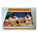 Brinquedo Antigo Construkit Anos 80 Raro