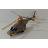 Brinquedo Antigo Helicóptero Camel Trophy Glasslite