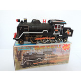 Brinquedo Antigo Locomotiva Bate E Volta C Som 88 V 