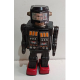 Brinquedo Antigo Robô De Lata Made In Japan Original 29cm