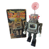Brinquedo Antigo   Robô De