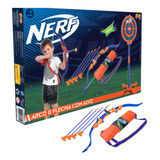 Brinquedo Arco E Flecha Ventosa Nerf Com Alvo F00562 Fun