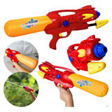 Brinquedo Arma Lança Água Pistola Grande Arminha Lançador Gd