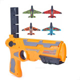 Brinquedo Arma Pistola Lança Avião Para Criança Automático