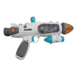 Brinquedo Arminha Arma Missão Espacial Com Luz E Som