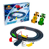 Brinquedo Autorama Infantil Pista 176 Cm Carrinhos Contrrole