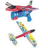 Brinquedo Avião Super Jato Planador Aeromodelo Lançador