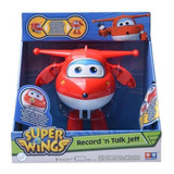 Brinquedo Avião Super Wings Jett Grava As Fala Auldey