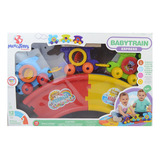 Brinquedo Babytrain Express Com 12 Trilhos Mercotoys 12023