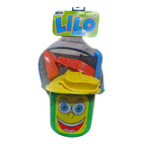 Brinquedo Balde De Praia Com Kit Acessórios Areia Beach Play