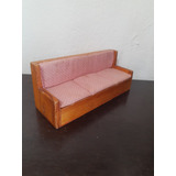 Brinquedo Banco Para Casinha De Madeira Antigo