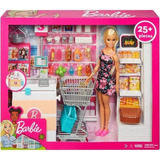 Brinquedo Barbie Supermercado De Luxo Mattel