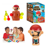 Brinquedo Barril Pula Pirata Kids Familia