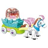 Brinquedo Bate E Volta Musical Carruagem Neve DM Toys