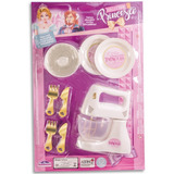 Brinquedo Batedeira Infantil Cozinha Princesa Forma De Bolo