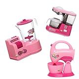 Brinquedo Batedeira Liquidificador Ou Cafeteira Infantil Funciona De Verdade Com Movimento Som E Luz Cafeteira QB 154 13cm 
