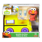 Brinquedo Bebê 12m Ônibus Do Elmo 123 Sésamo Ftc34