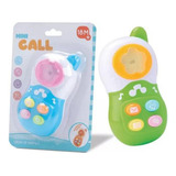 Brinquedo Bebe Mini Telefone Celular Musical Educativo C Luz