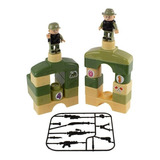 Brinquedo Blocos De Montar Infantil Força Elite 36 Peças
