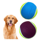 Brinquedo Bola De Tenis Pet Treino Grande Resistente Cão