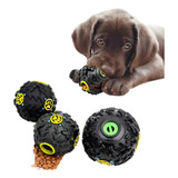 Brinquedo Bola Porta Petisco Interativo Cães Cachorro M 9cm