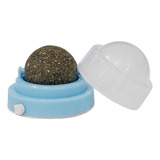 Brinquedo Bolinha Catnip Erva Do Gato Com Adesivo De Parede