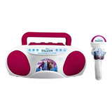 Brinquedo Bombox Karaoke Frozen Disney 8371