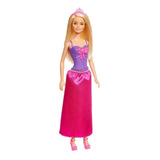 Brinquedo Boneca Barbie Princesas Fantasia Loira