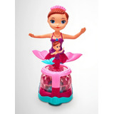 Brinquedo Boneca Sereia Filha Musical Com Sons E Luzes