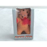 Brinquedo Boneco Antigo Bixolete Urso Amarelo