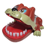 Brinquedo Boneco Cachorro Dentista Mordida Surpresa Jogo