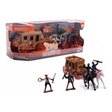 Brinquedo Boneco Figura Faroeste Kit Premium Pica Pau