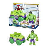 Brinquedo Boneco Hulk Com Veículo Spidey