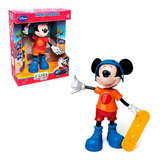 Brinquedo Boneco Mickey Radical Skate Disney
