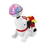 Brinquedo Cachorro Foguete Bolinha Som Música E Movimento BB19130