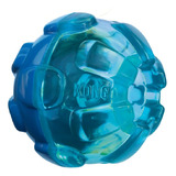 Brinquedo Cachorro Libera Petisco Bola Kong Rewards Grande Cor Azul