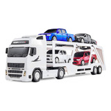 Brinquedo Caminhão Cegonheira Diesel Rx Branco 1309 Roma Personagem Não Se Aplica