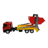 Brinquedo Caminhao Iveco Entulho Caçamba Basculante Lixo